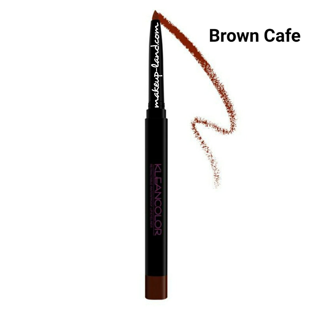 Kleancolor retractable lip liner "Brown Cafe" image 0