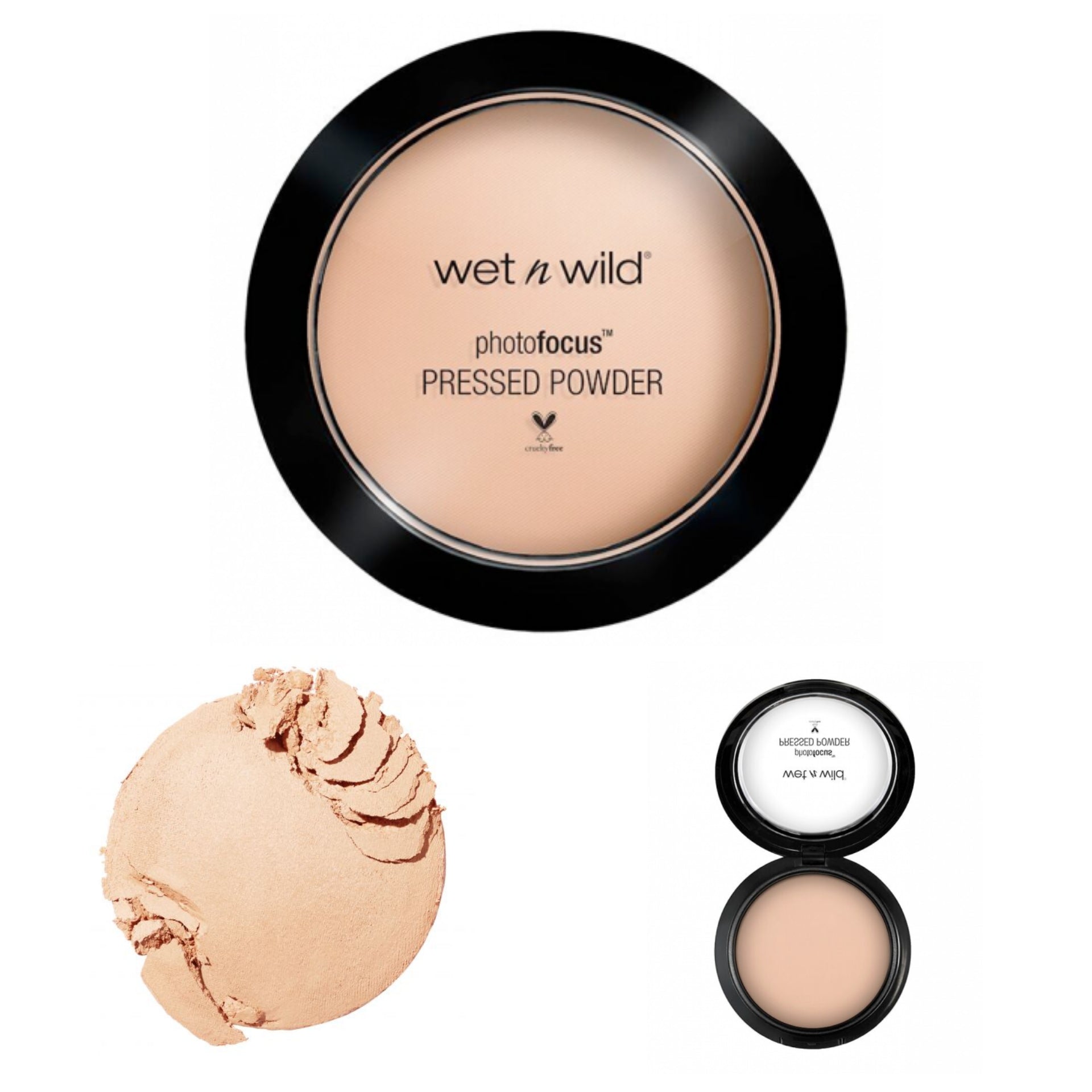 WnW Photofocus Pressed Powder "Neutral Buff" image 0