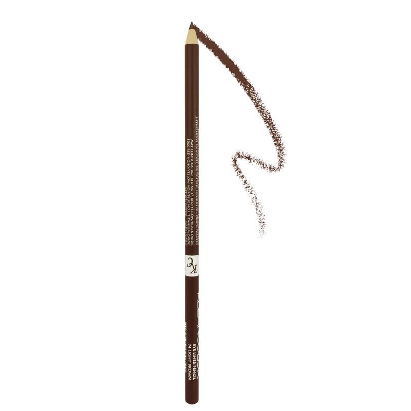 Long eyeliner pencil w/ built in sharpener "Light Brown" image 0