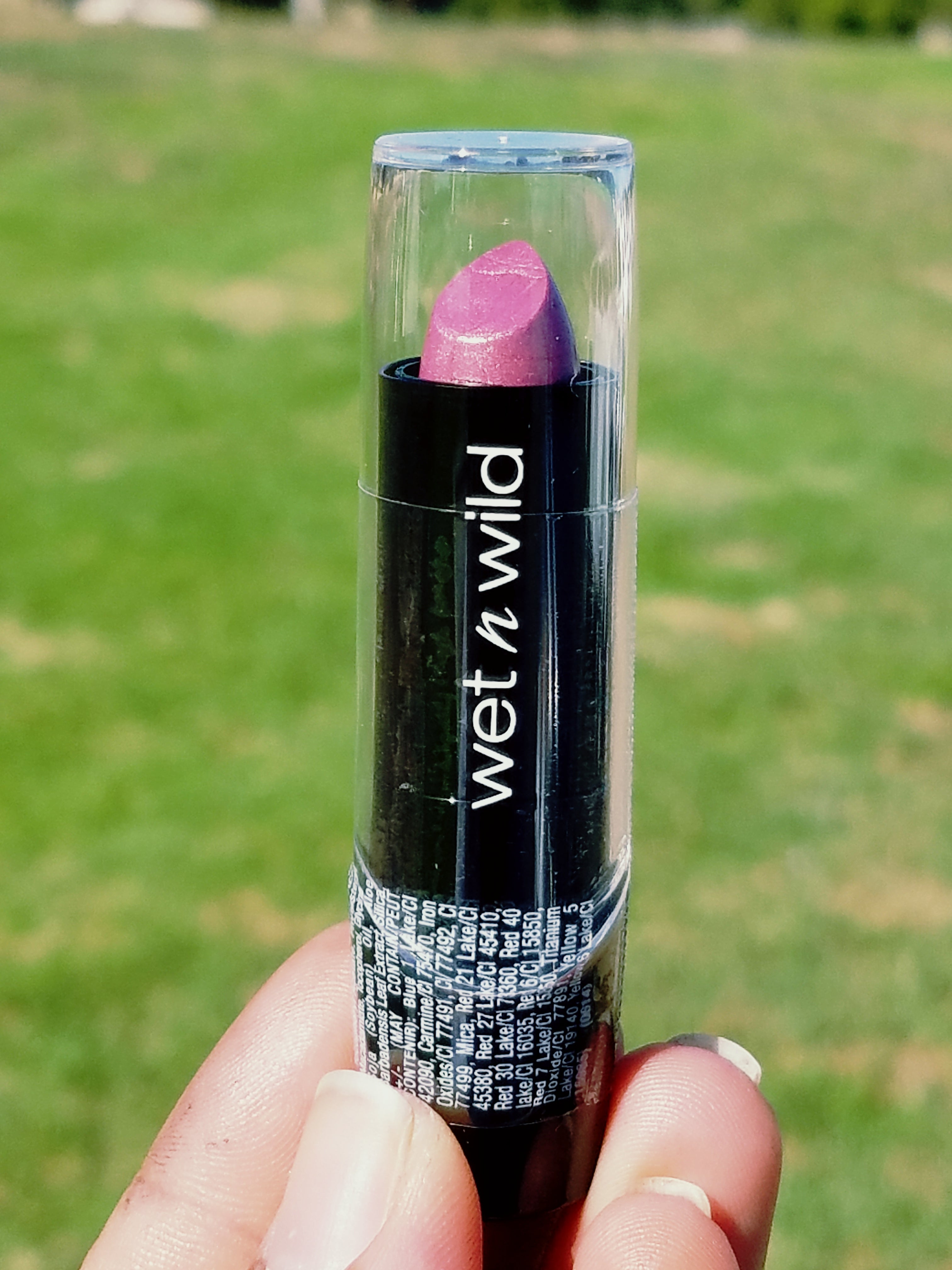 WnW silk Finish lipstick " Dark Pink Frost" image 0