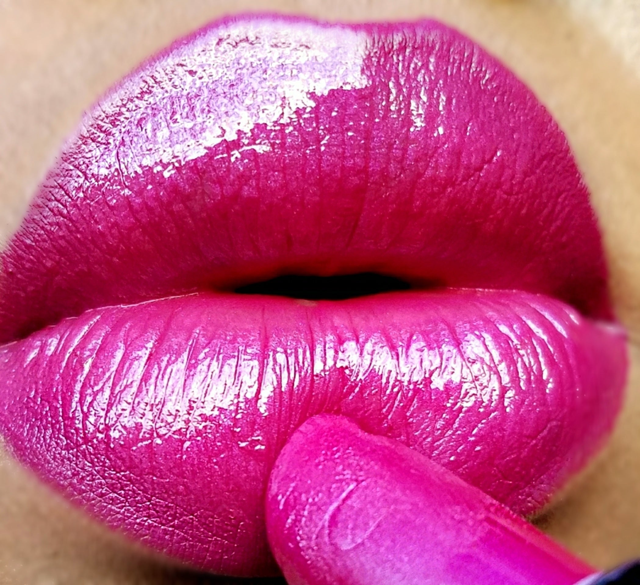 WnW Silk Finish Lipstick in "Fuchsia w/ Blue Pearl" image 1