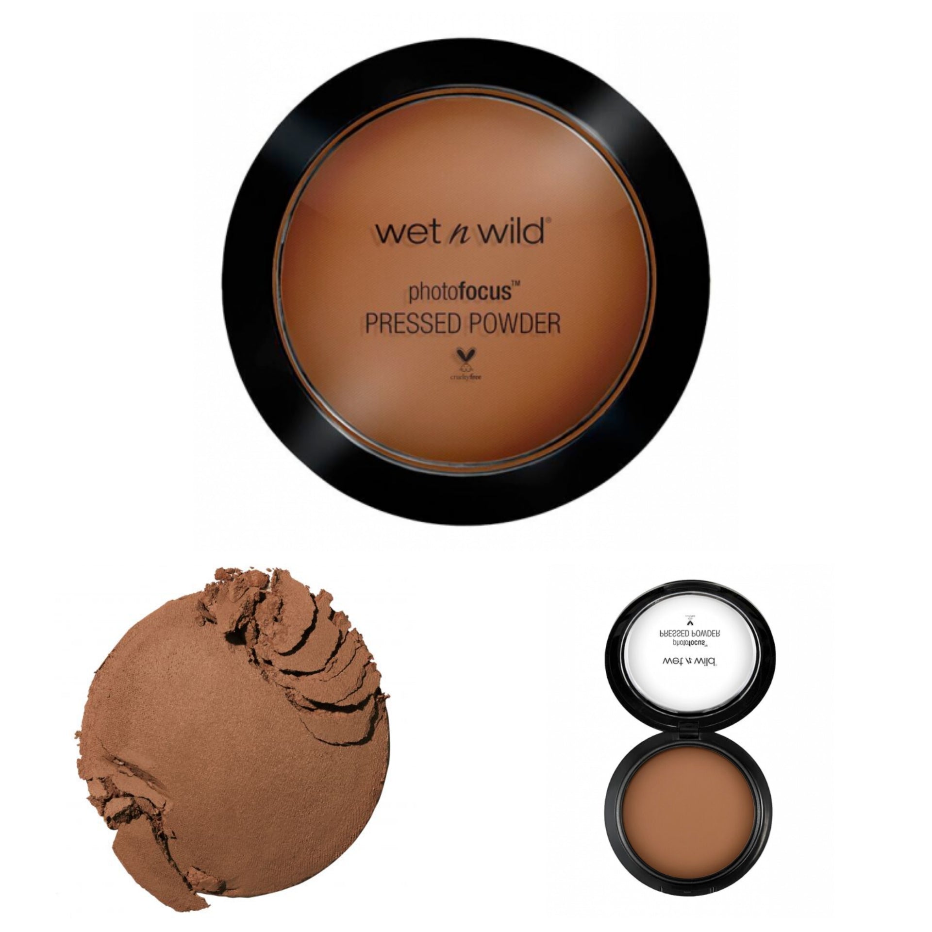 Wet n Wild Photofocus Pressed Powder "Cocoa" image 0