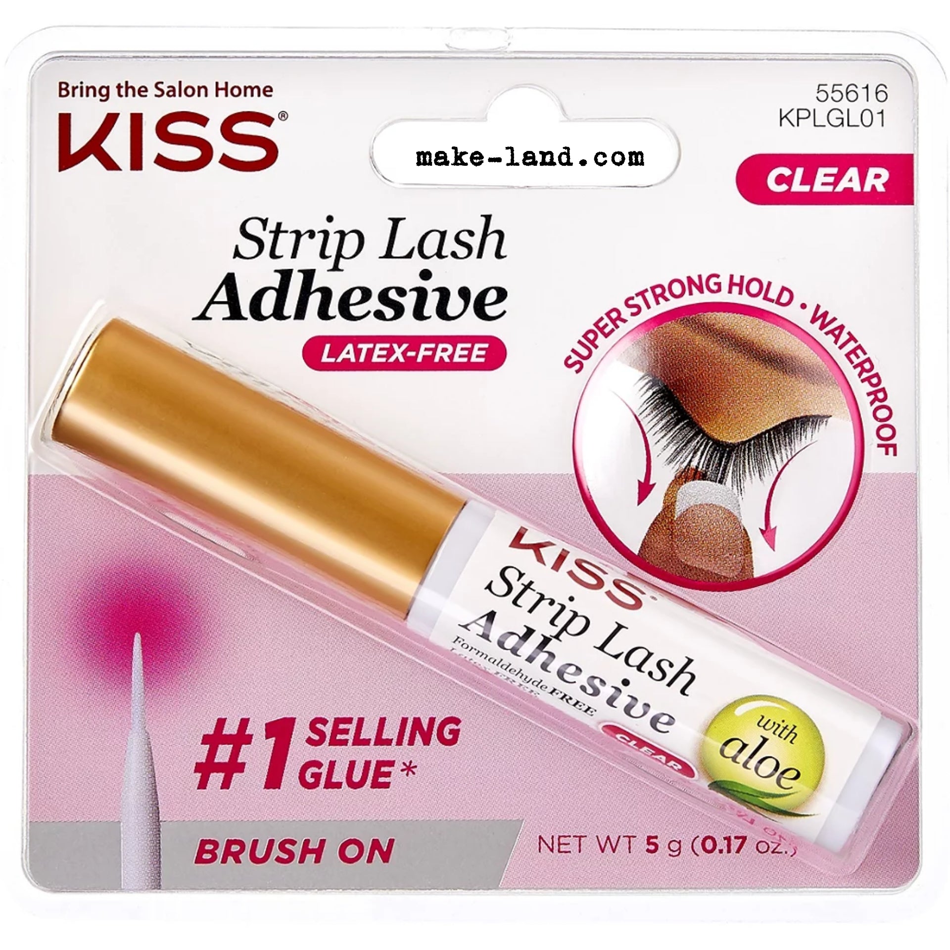 Kiss clear strip lash glue image 0