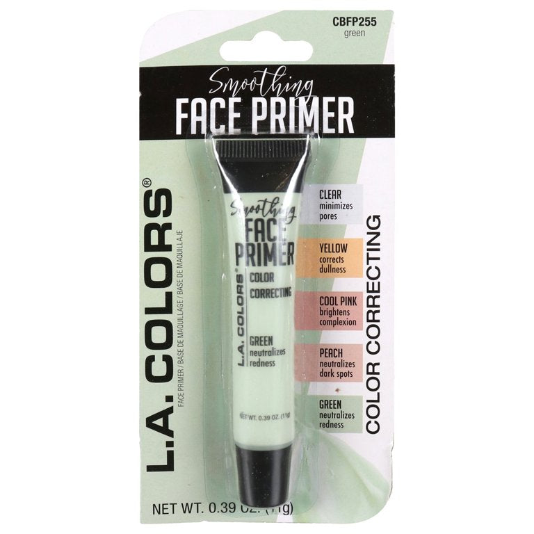La Colors Face Primer in Green "neutralizes redness" image 0