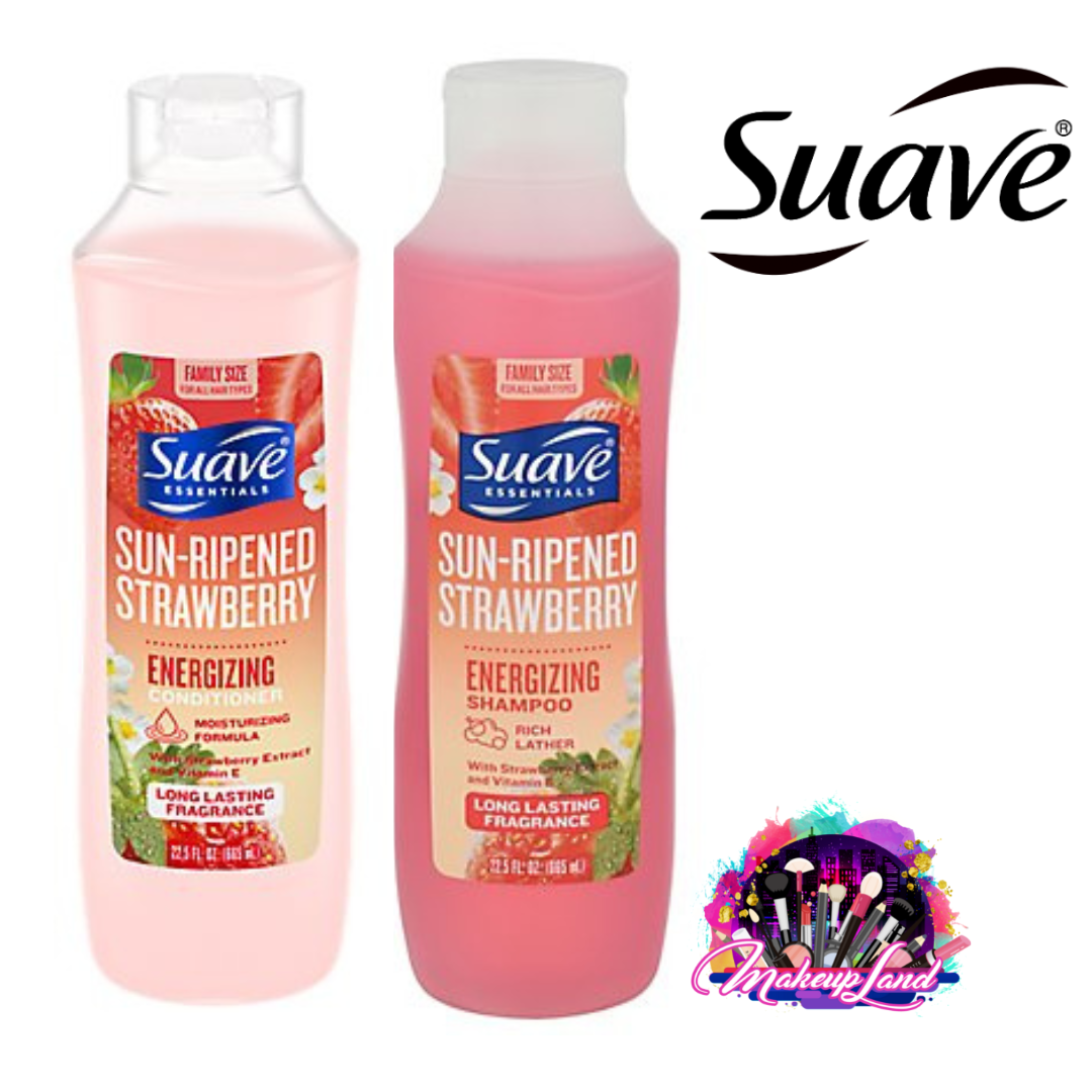 Suave Professionals Shampoo & Conditioner in Sun-Ripened Strawberry 22.5 FL OZ image 0