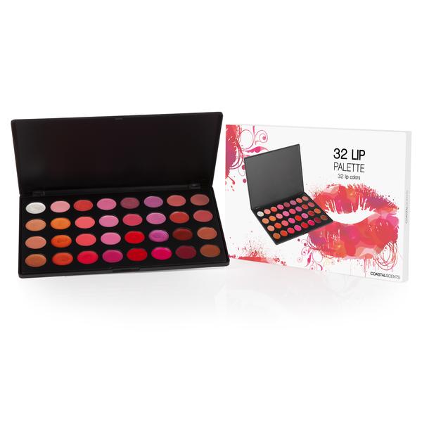 CoastalScents 32 Color Lipstick Palette image 1