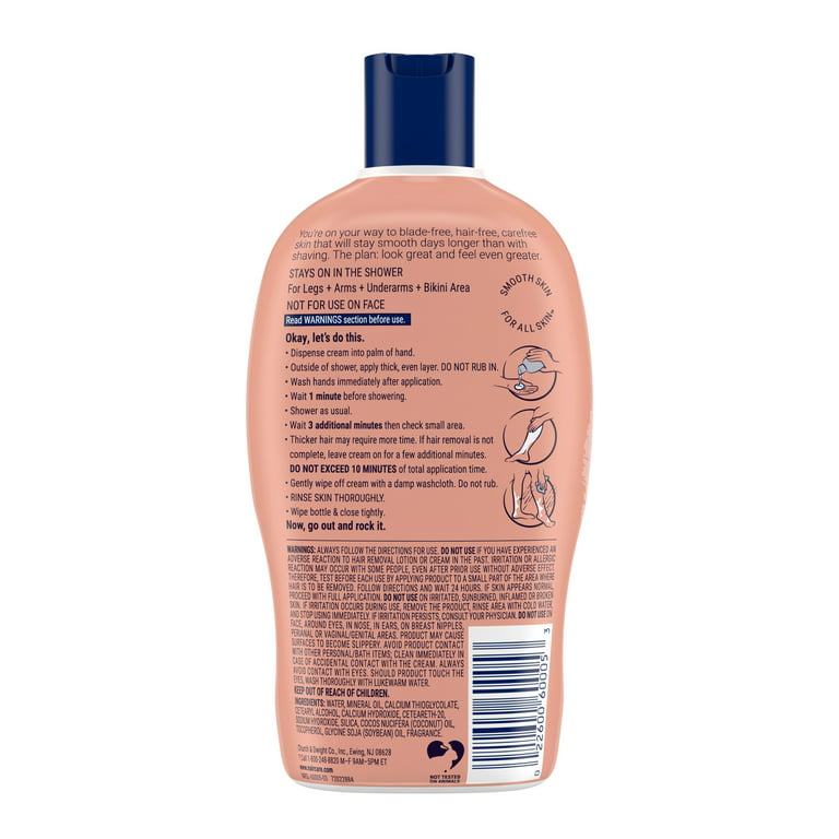 Nair Shower Cream Hair Remover "Sensitive Formula" image 1