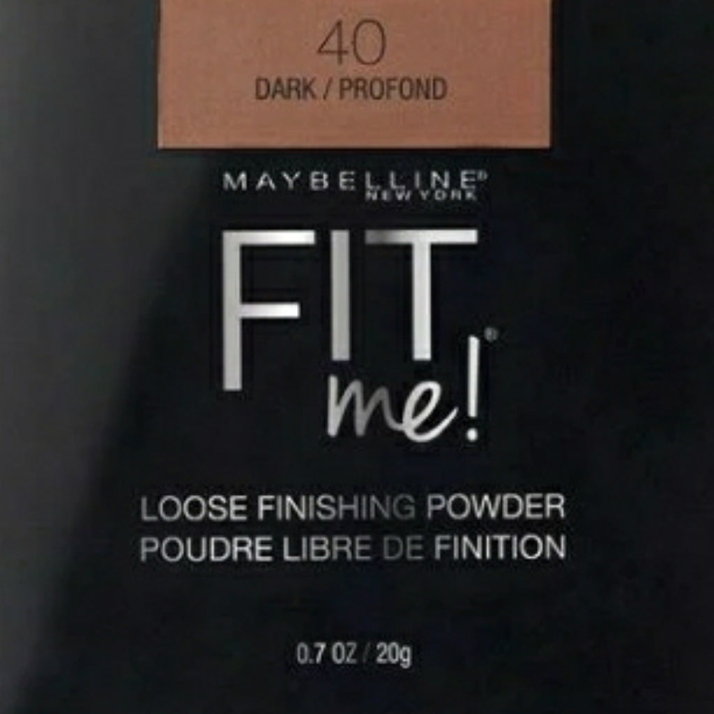 Maybelline Fitme Loose Finishing powder "Dark" (40) image 1