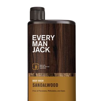 Every Man Jack Body Wash "SandalWood" 16.9 Fl. Oz image 0
