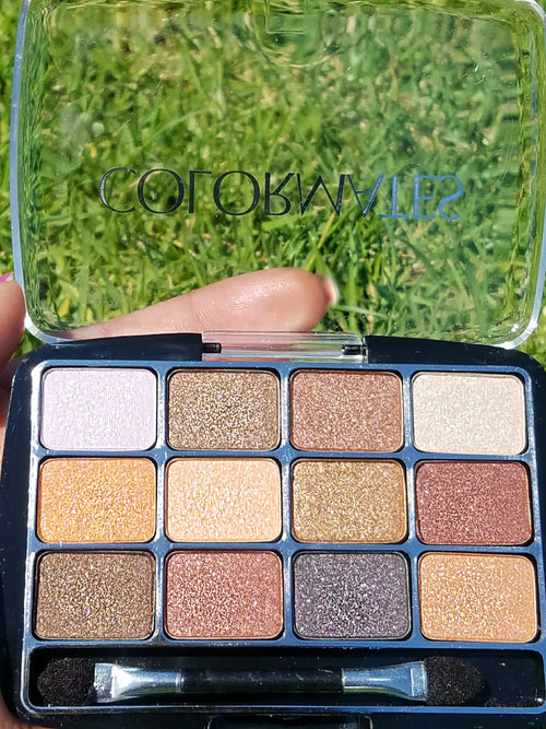 Colormates 12 pcs eyeshadow palette in "warm tone" image 0