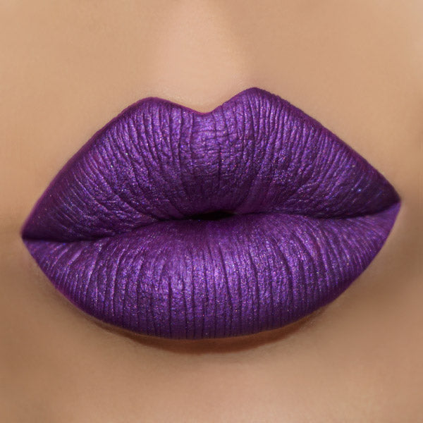 Gerard Cosmetics Metal Matte Liquid Lipstick "Grape Crush" image 1