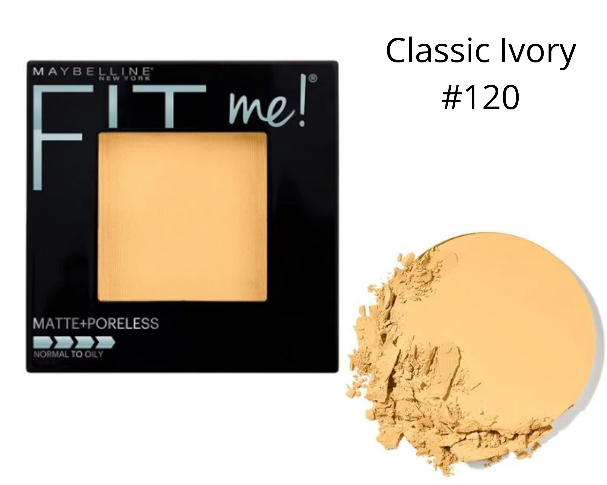Maybelline Fit Me Matte Poreless "Classic Ivory" image 0