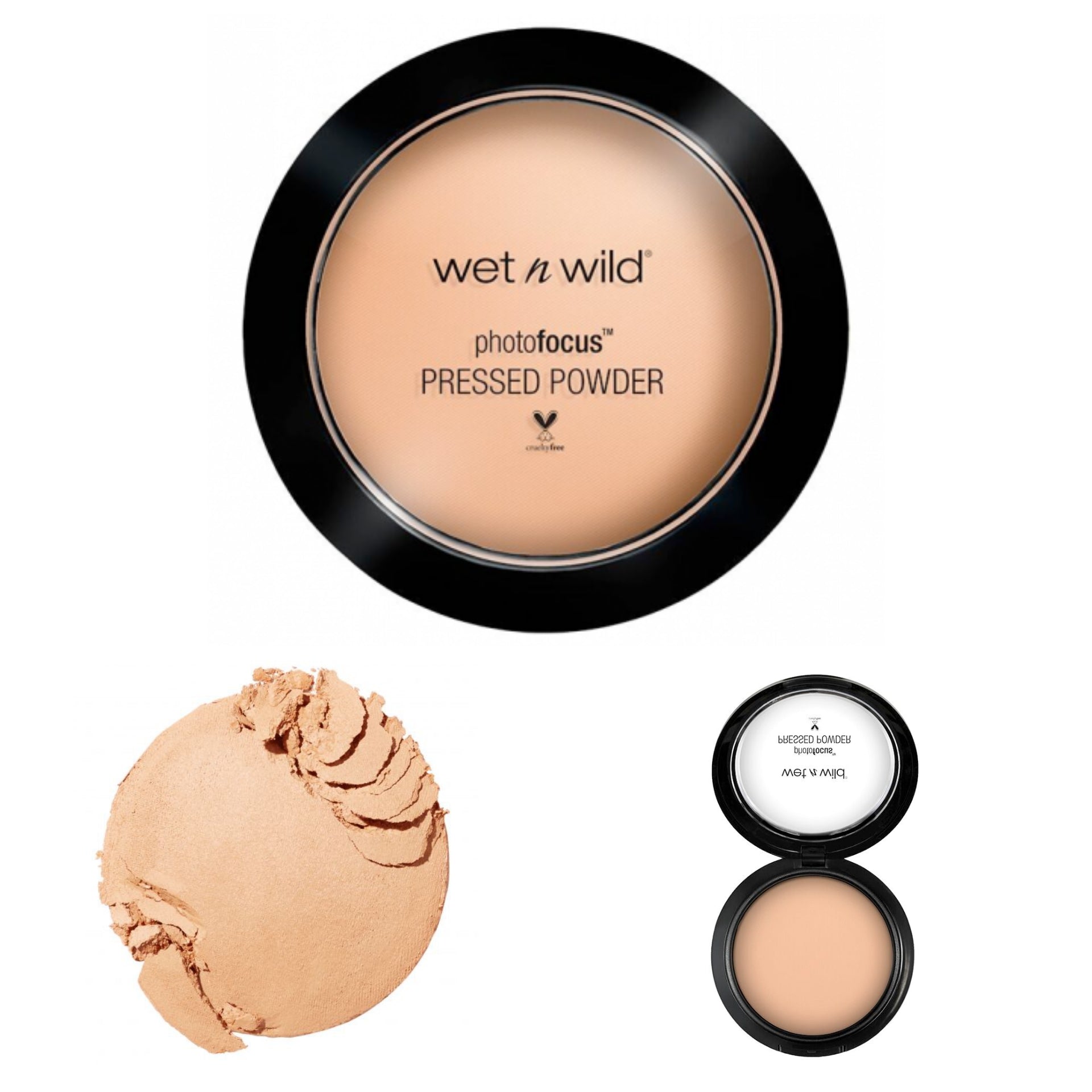 WnW Photofocus Pressed Powder "Warm Beige" image 0