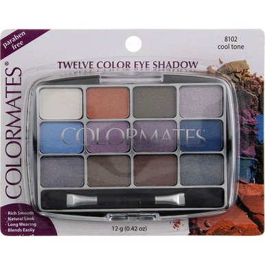 colormates 12 color eyeshadow palette "Cool tone" image 0