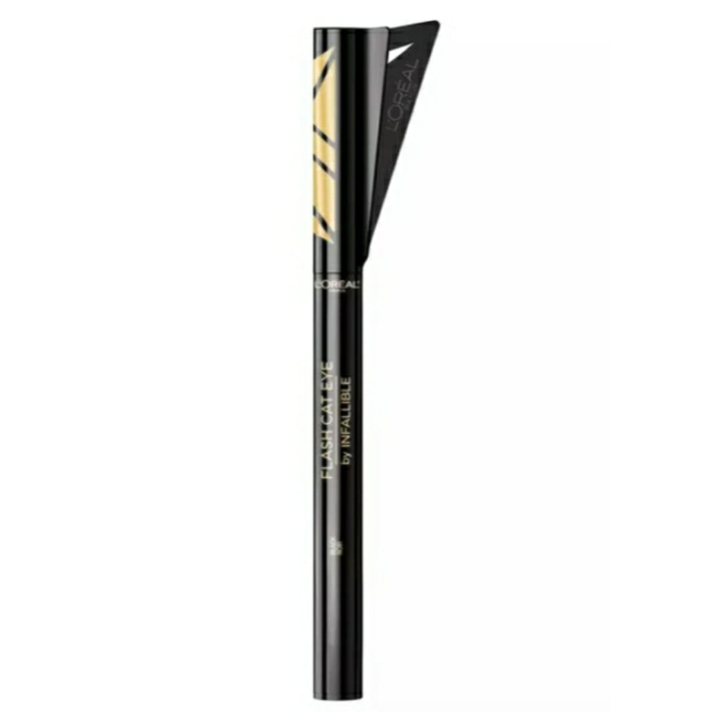 LOREAL Paris Flash Cat eye Liquid Liner and stencil "Black" image 1