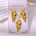 Vintage Leaf Stainless Steel 2 piece set