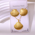 Stainless Steel Earring and Necklace