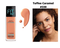 Maybelline Fit Me Matte Poreless Foundation "Toffee Caramel" image 0
