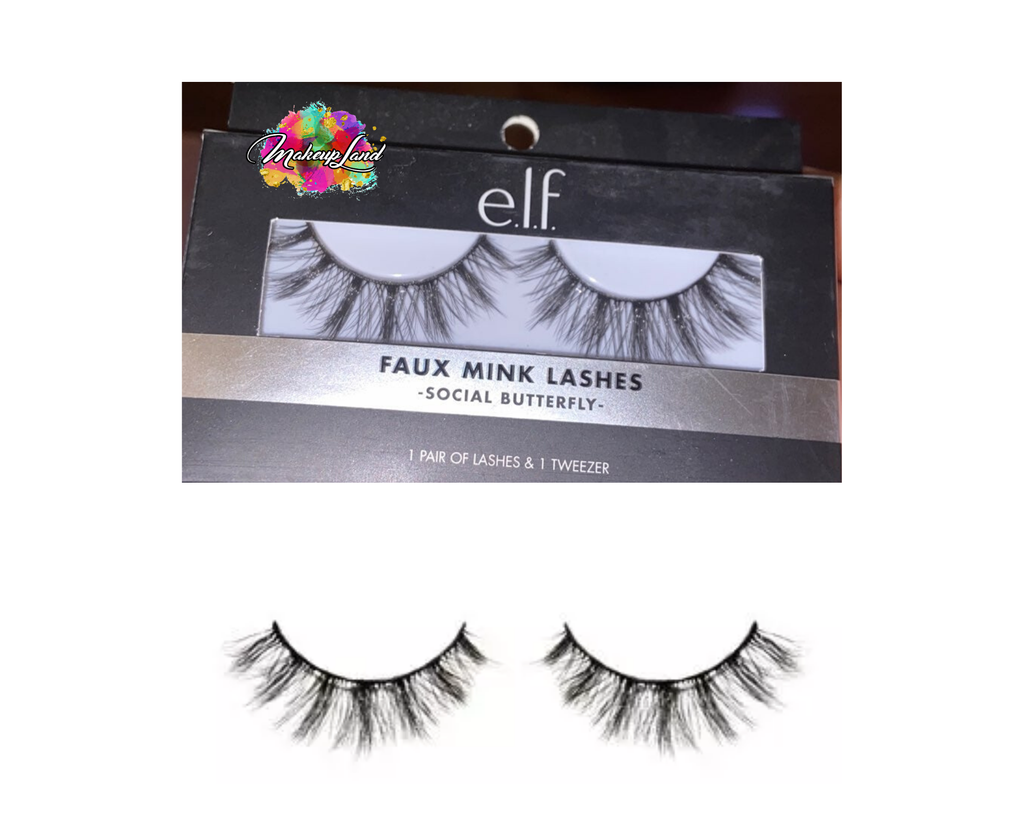 e.l.f cosmetics Faux MINK lashes in "Social Butterfly" image 0