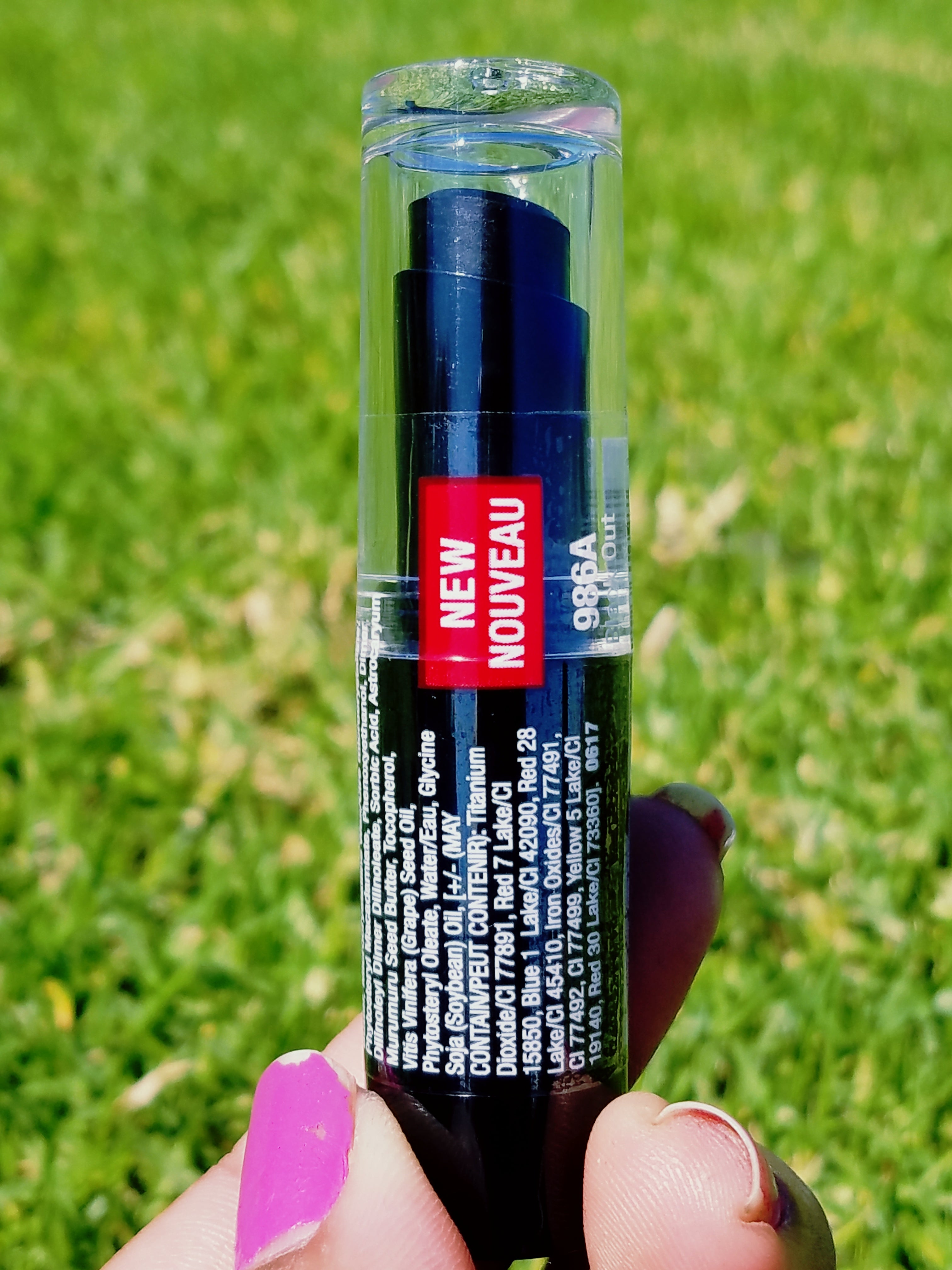 Wet n Wild Matte Lipstick in " Black Out" image 0