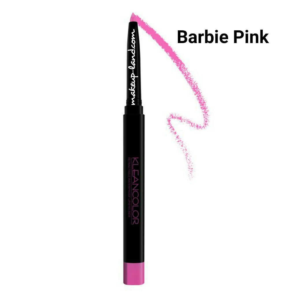 Kleancolor retractable lip liner "Barbie Pink" image 0