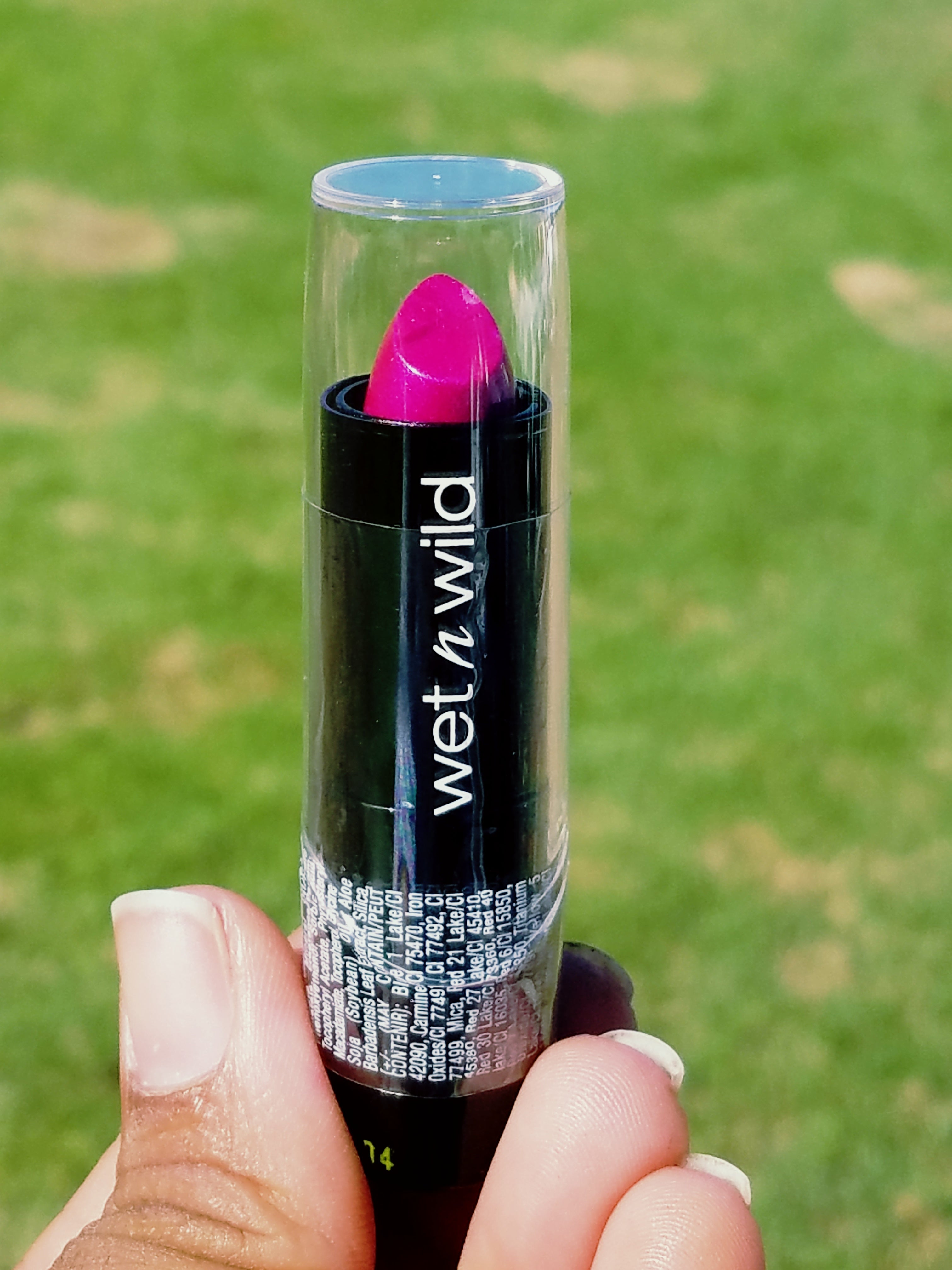 WnW Silk Finish Lipstick in "Fuchsia w/ Blue Pearl" image 0