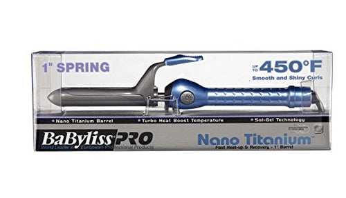 BabylissPRO Nano Titanium 1" Curling Iron  image 0