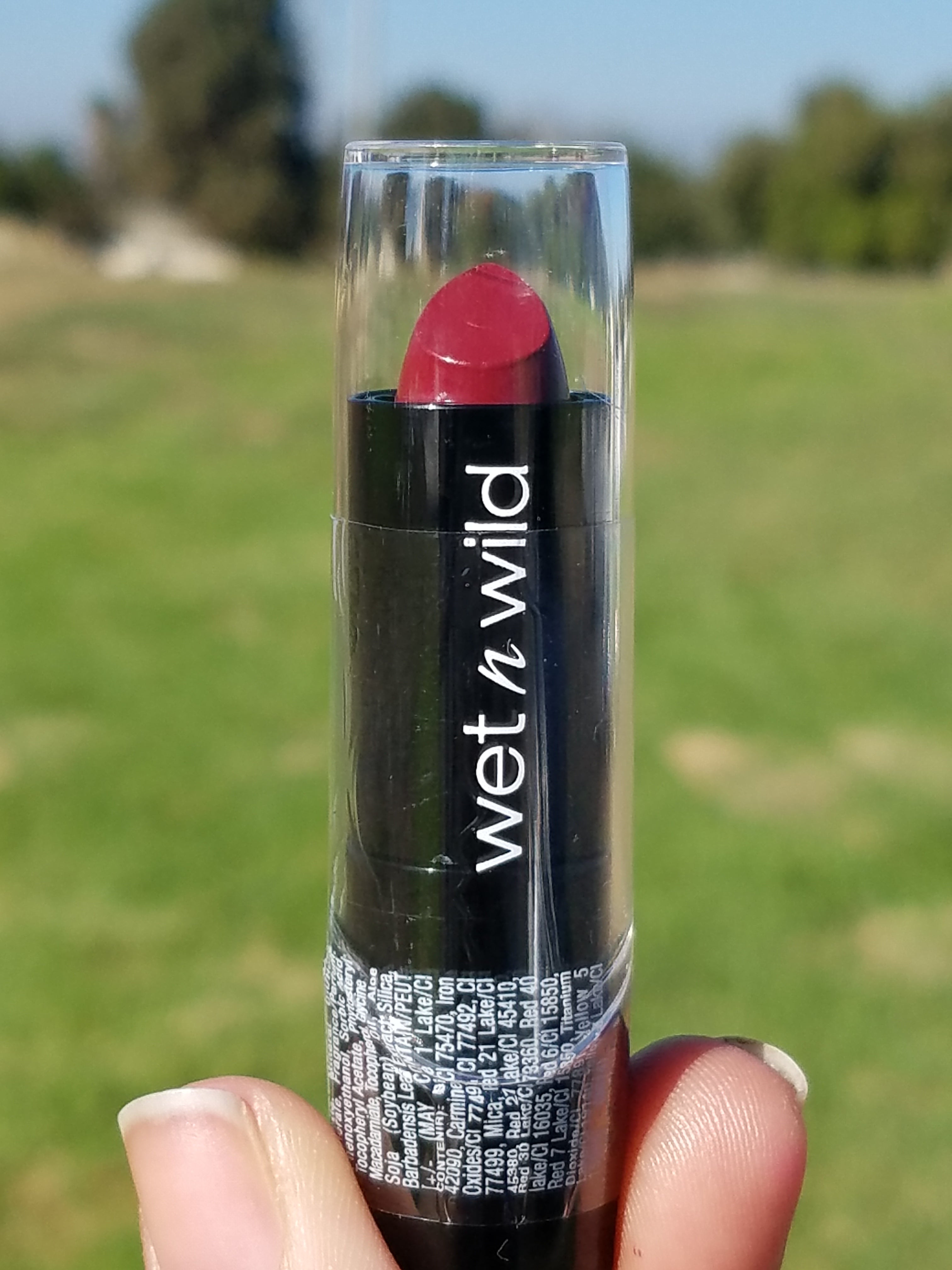 WnW Silk Finish Lipsticks "Dark Wine" image 0