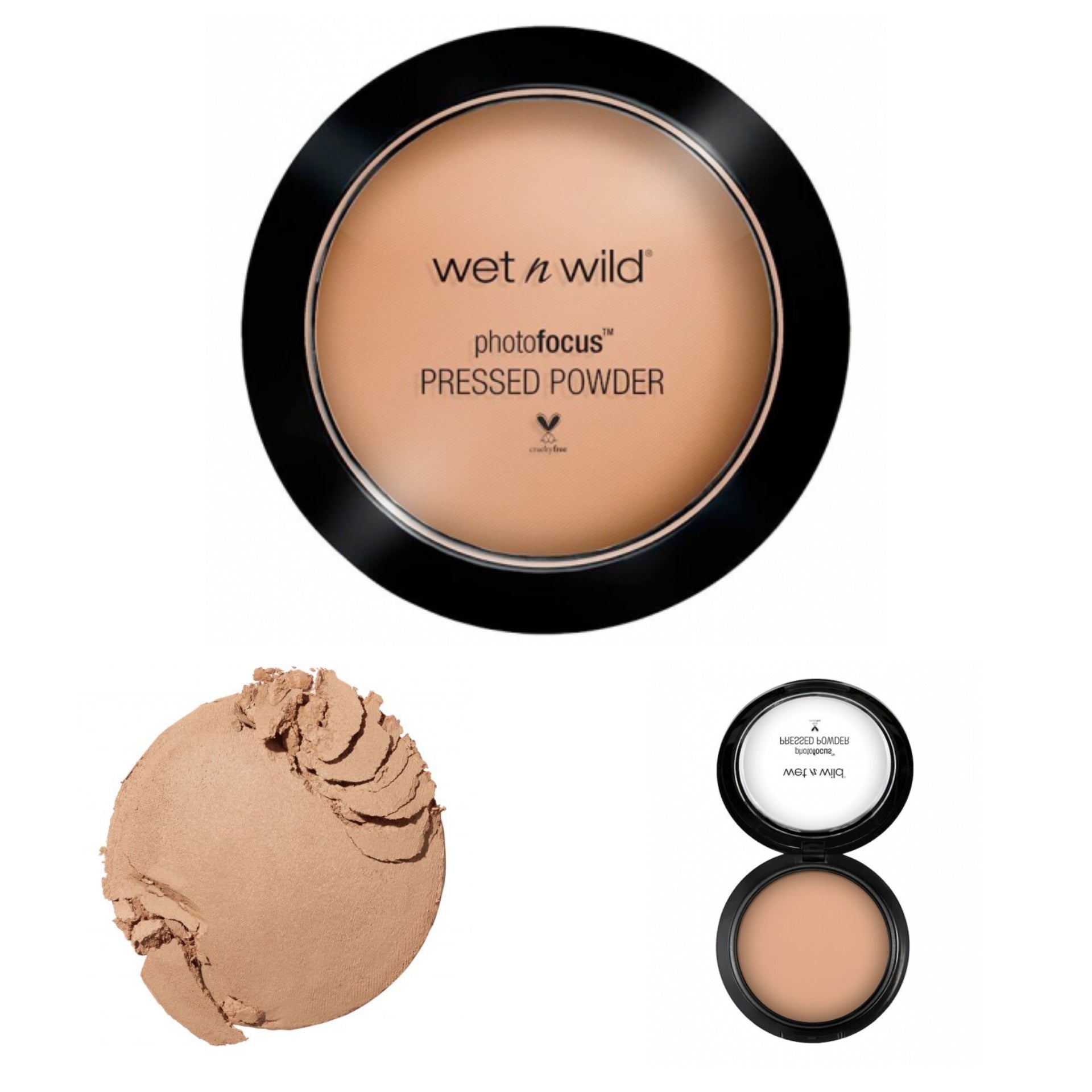 WnW Photofocus Pressed Powder "Tan Beige" image 0
